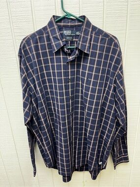 Vintage Polo Ralph Lauren Men’s XL Marlowe Button Down Casual Plaid Shirt